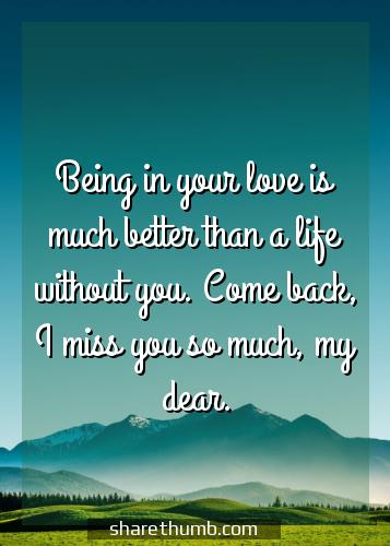 long distance missing you messages for her